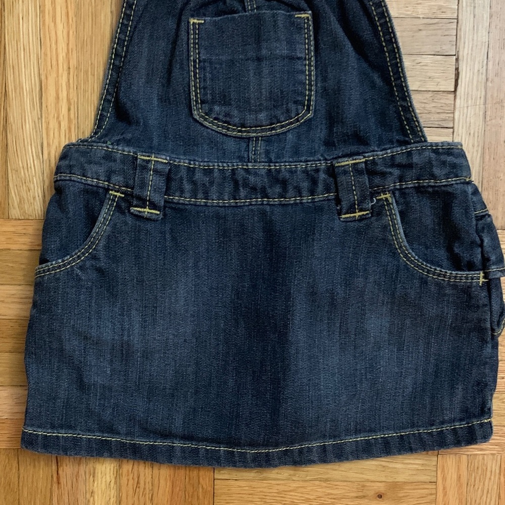 NWOT Ruffled Bottom Overall Skirt - Baby Size 12-18M